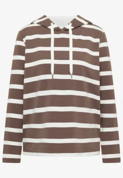 Gestreepte hoodie
