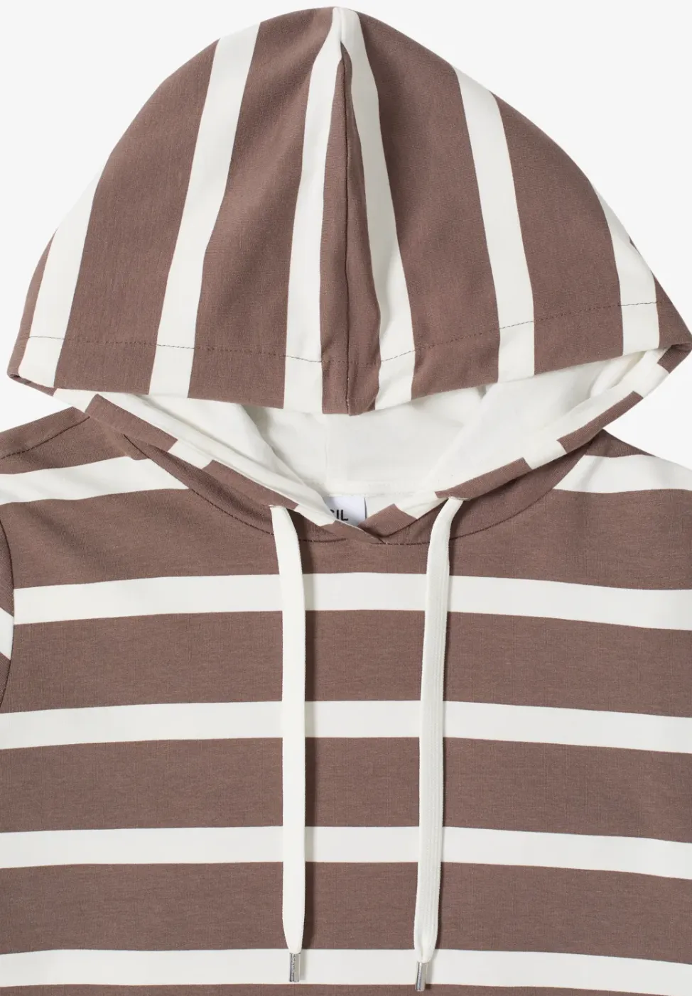 Gestreepte hoodie