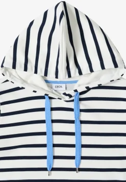 Gestreepte hoodie