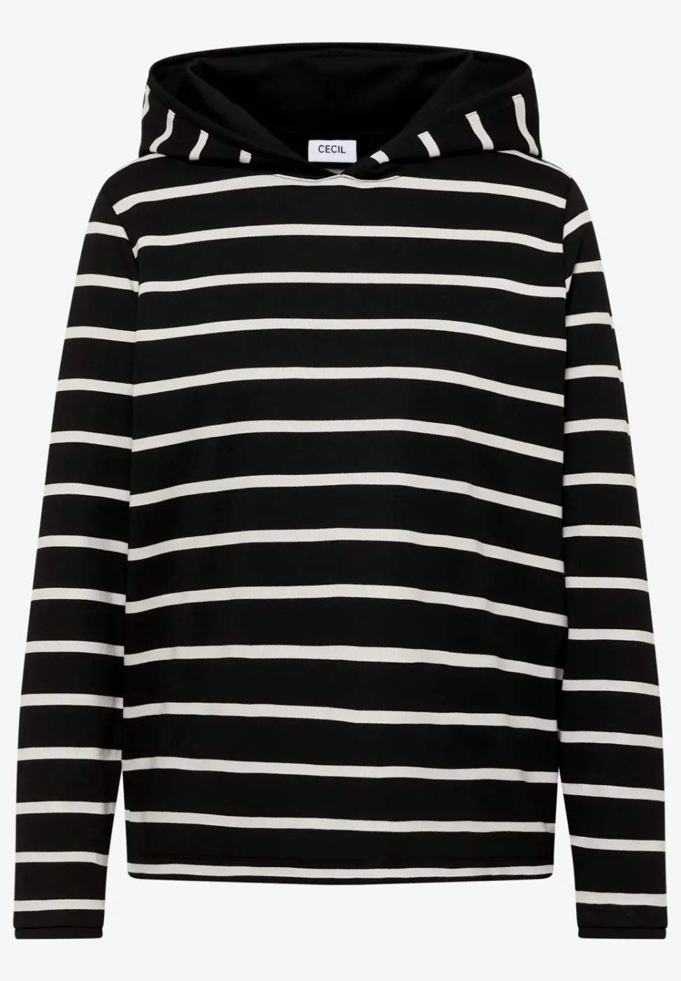 Gestreepte hoodie