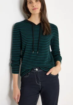 Gestreepte hoodie