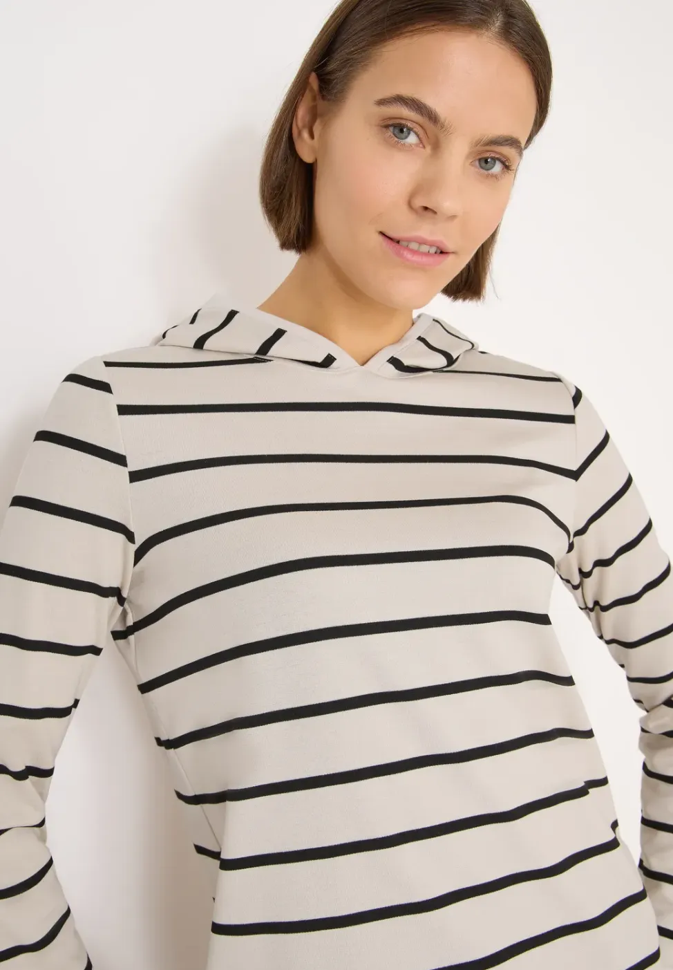 Gestreepte hoodie