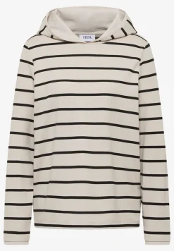 Gestreepte hoodie