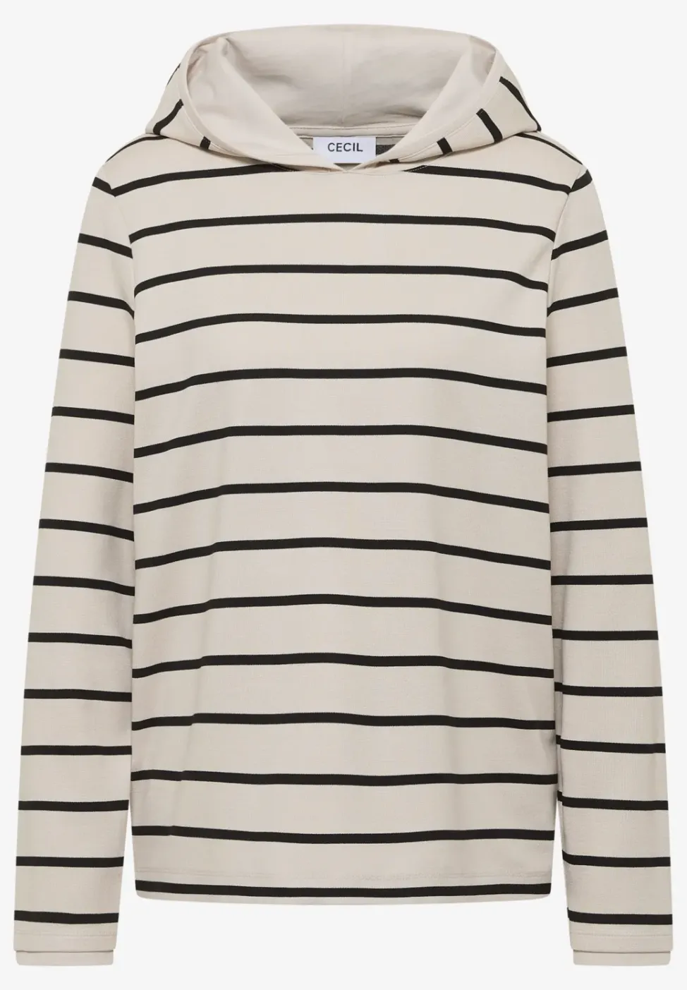 Gestreepte hoodie
