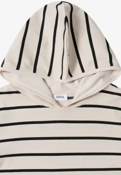 Gestreepte hoodie