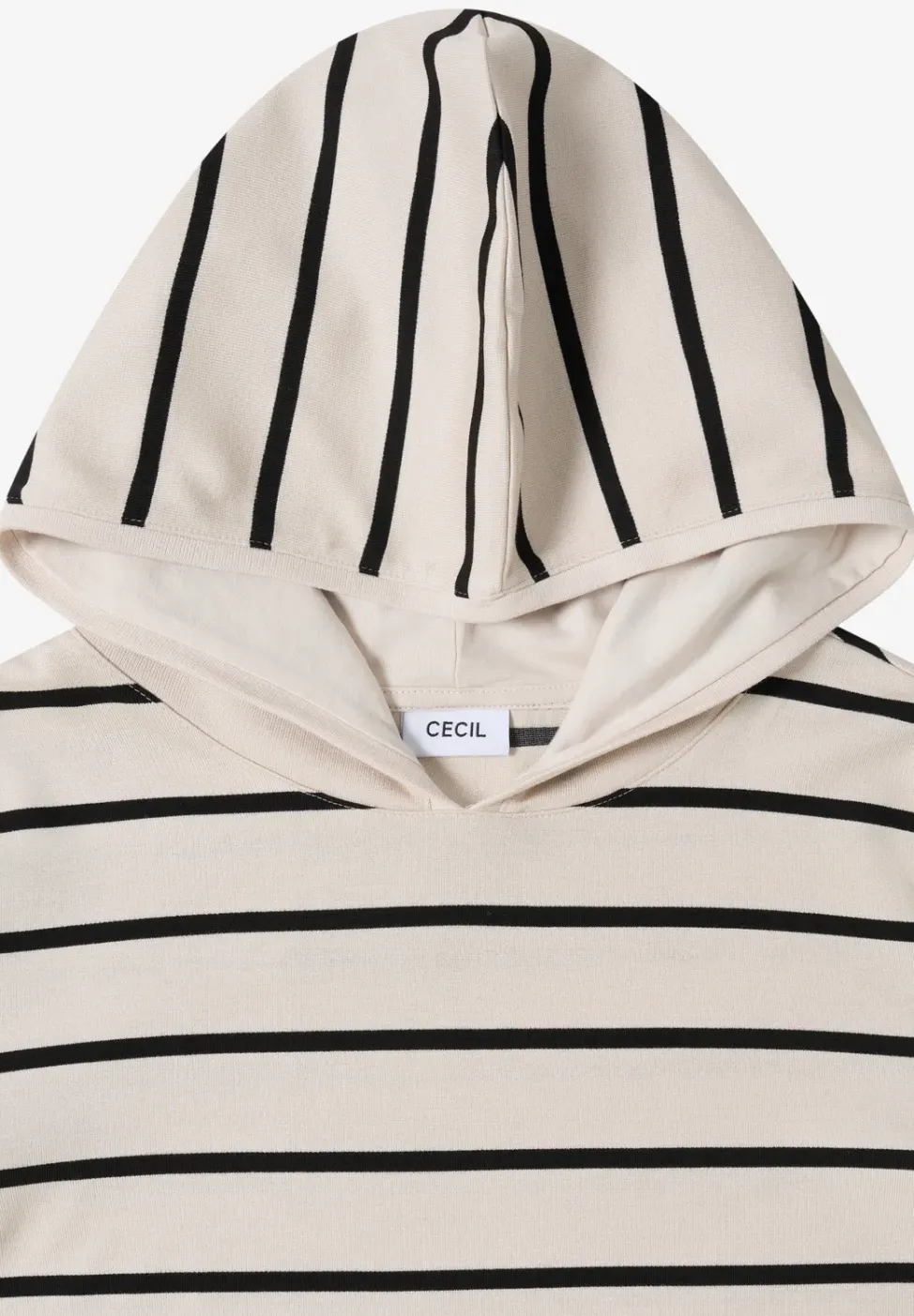 Gestreepte hoodie