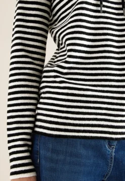 Gestreepte hoodie
