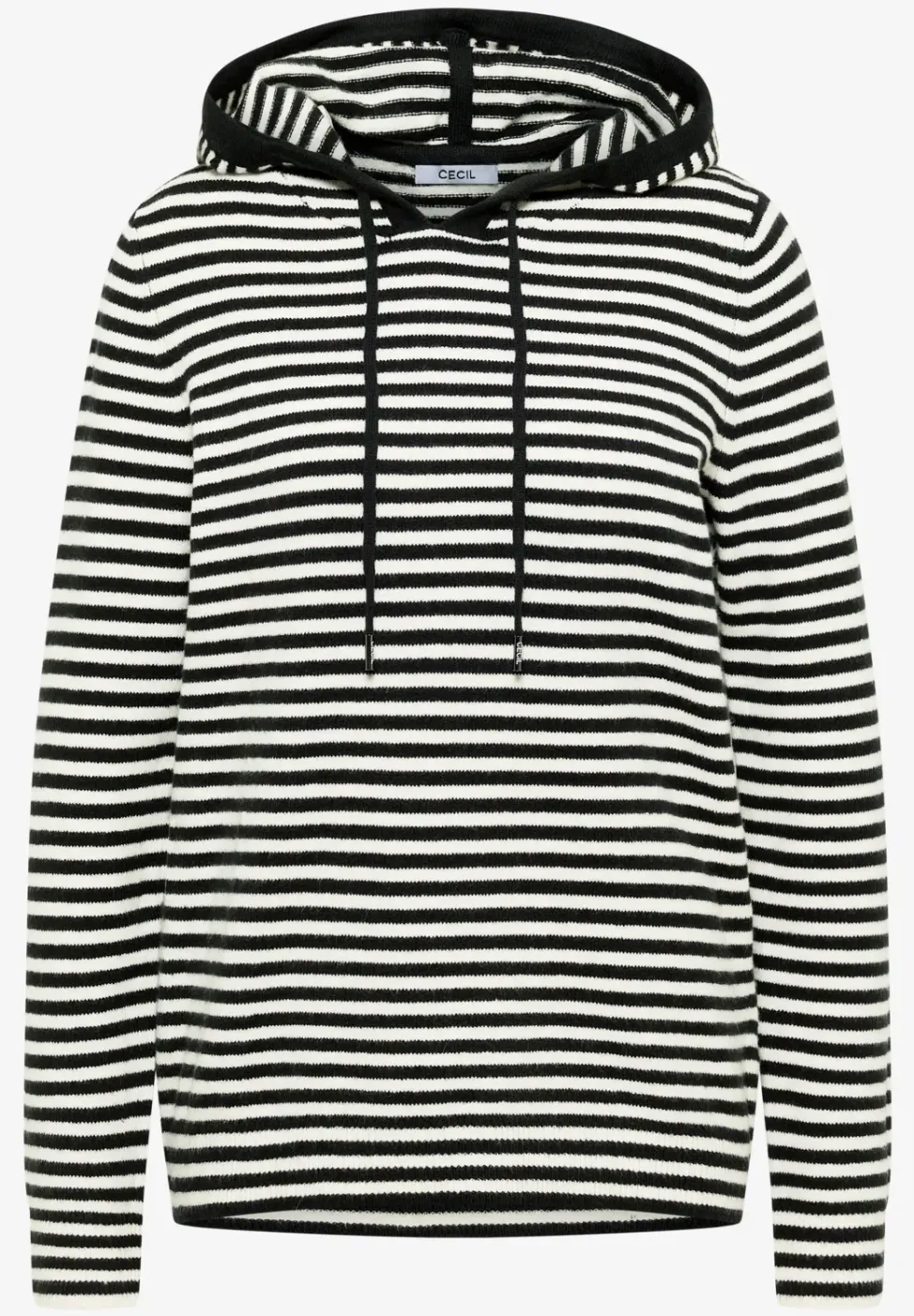 Gestreepte hoodie