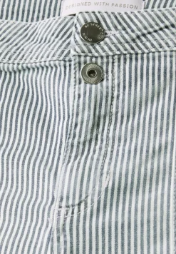 Gestreepte jeans
