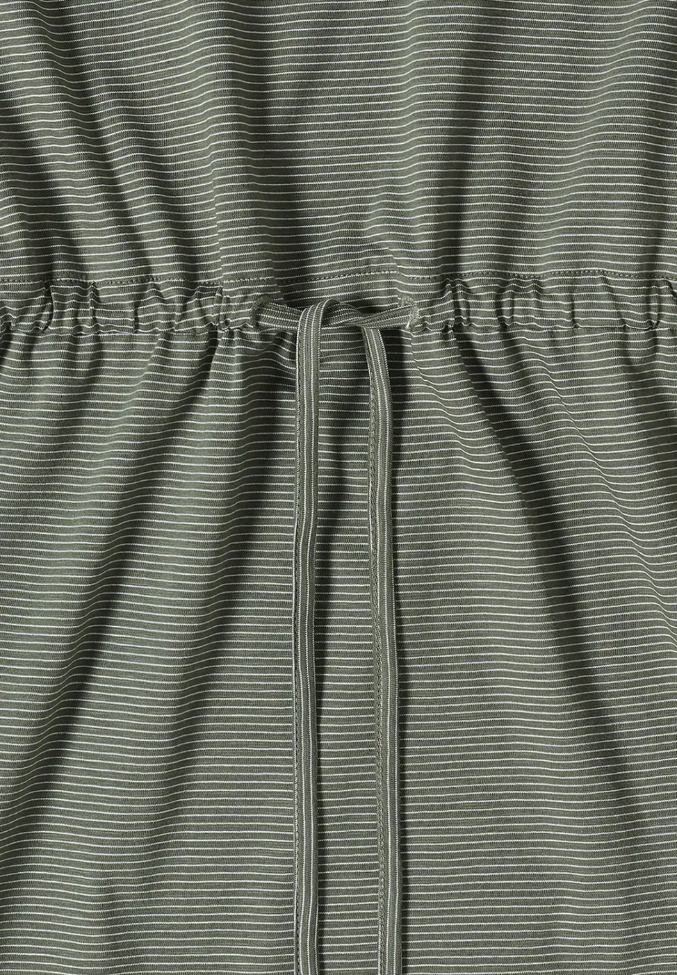 Gestreepte jersey jurk