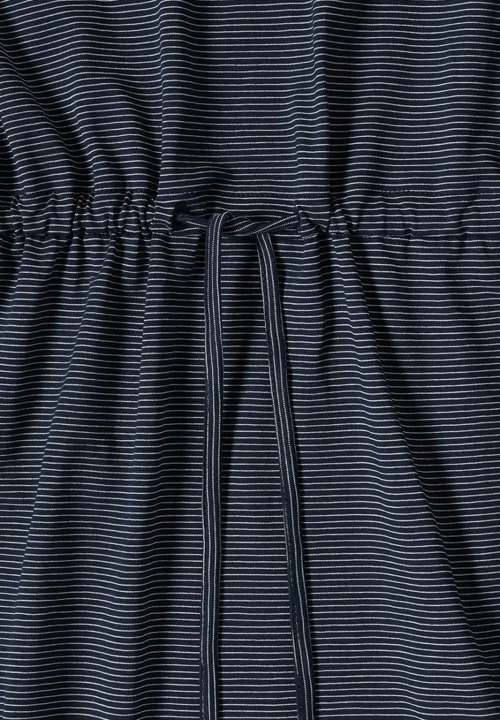 Gestreepte jersey jurk