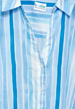 Gestreepte shirtblouse