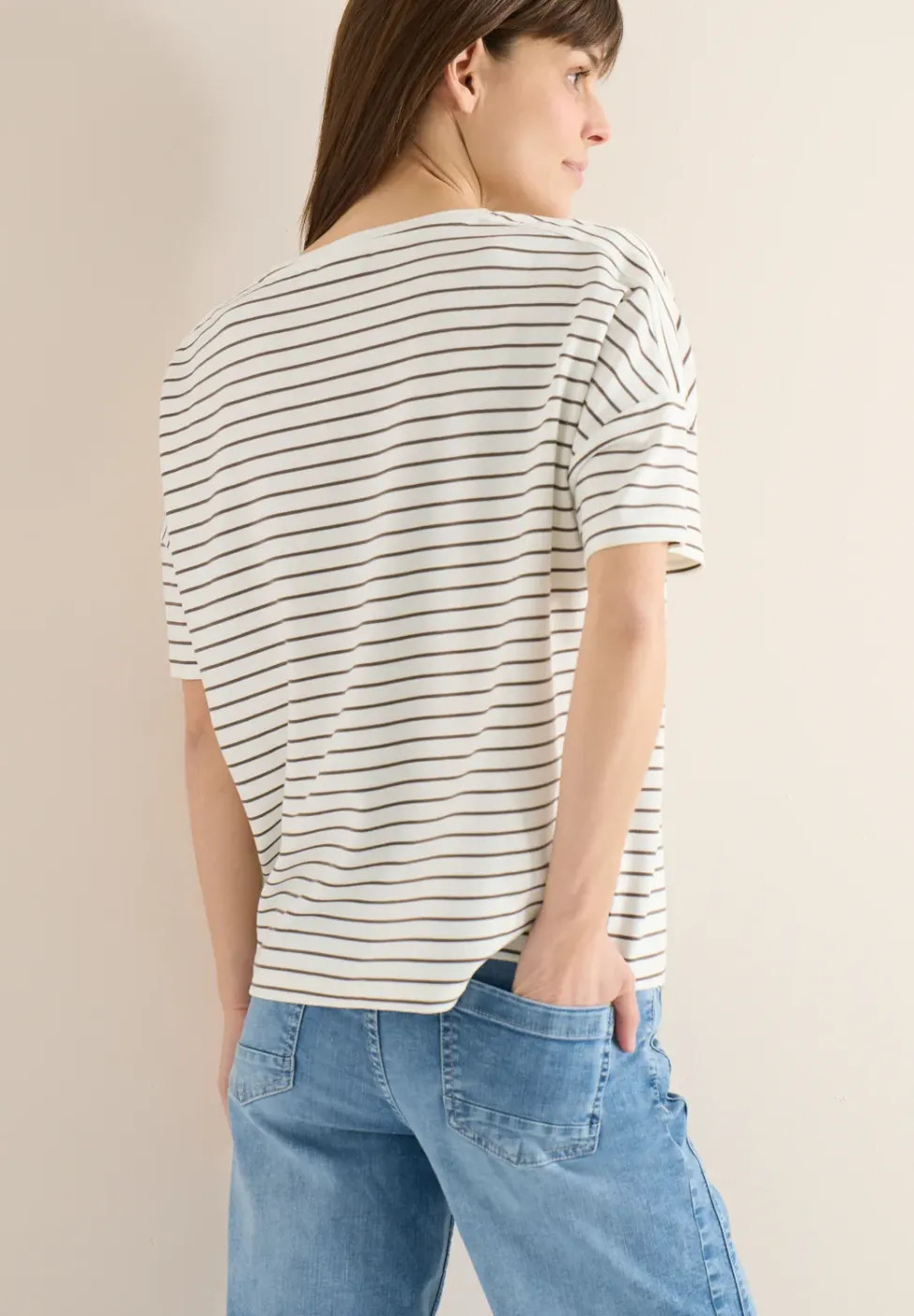 Gestreepte T-shirt
