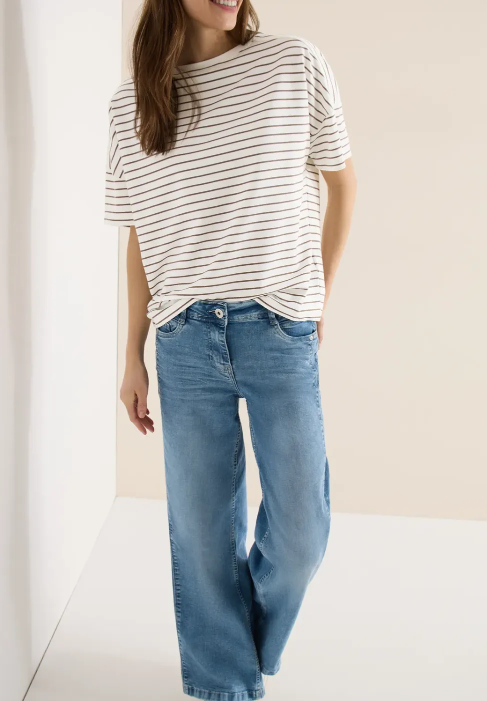 Gestreepte T-shirt