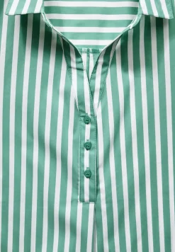 Gestreepte zakelijke blouse