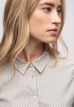Gestreepte zakelijke blouse