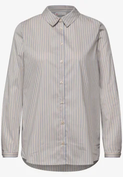 Gestreepte zakelijke blouse