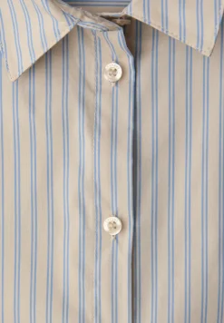 Gestreepte zakelijke blouse