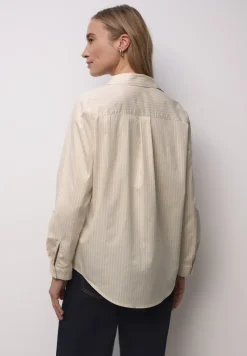 Gestreepte zakelijke blouse