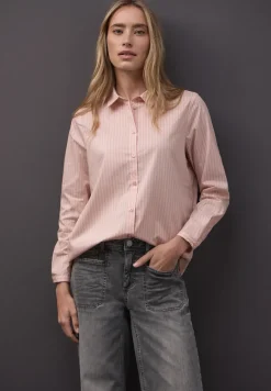 Gestreepte zakelijke blouse