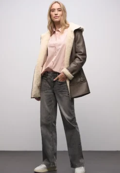 Gestreepte zakelijke blouse