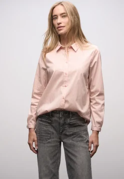 Gestreepte zakelijke blouse