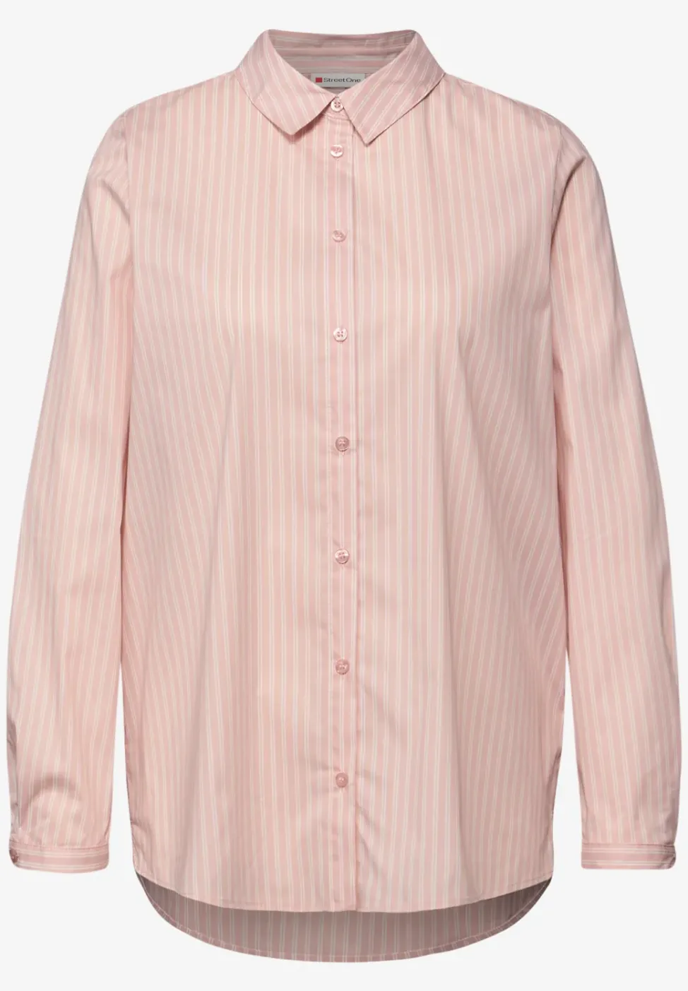 Gestreepte zakelijke blouse