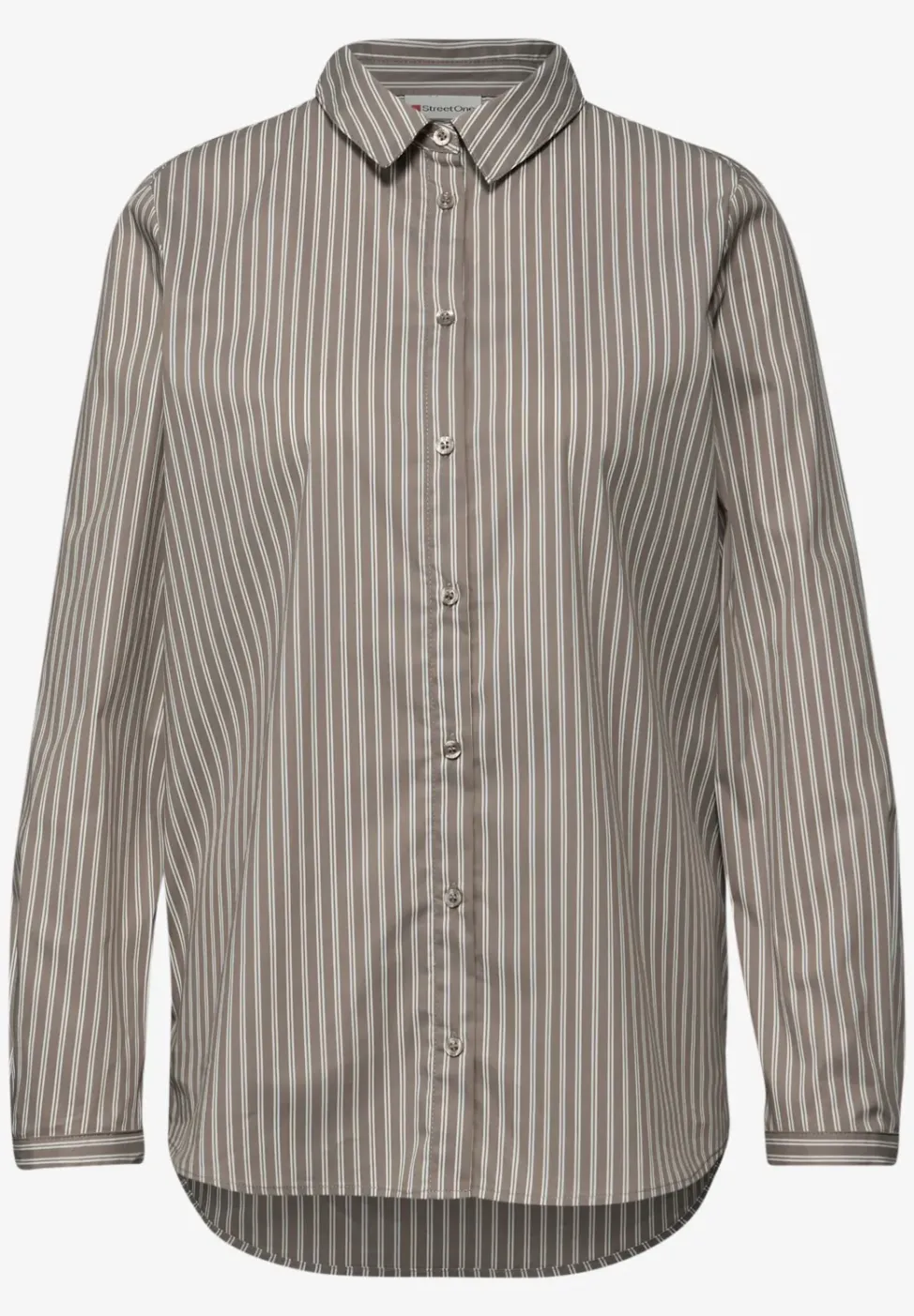 Gestreepte zakelijke blouse