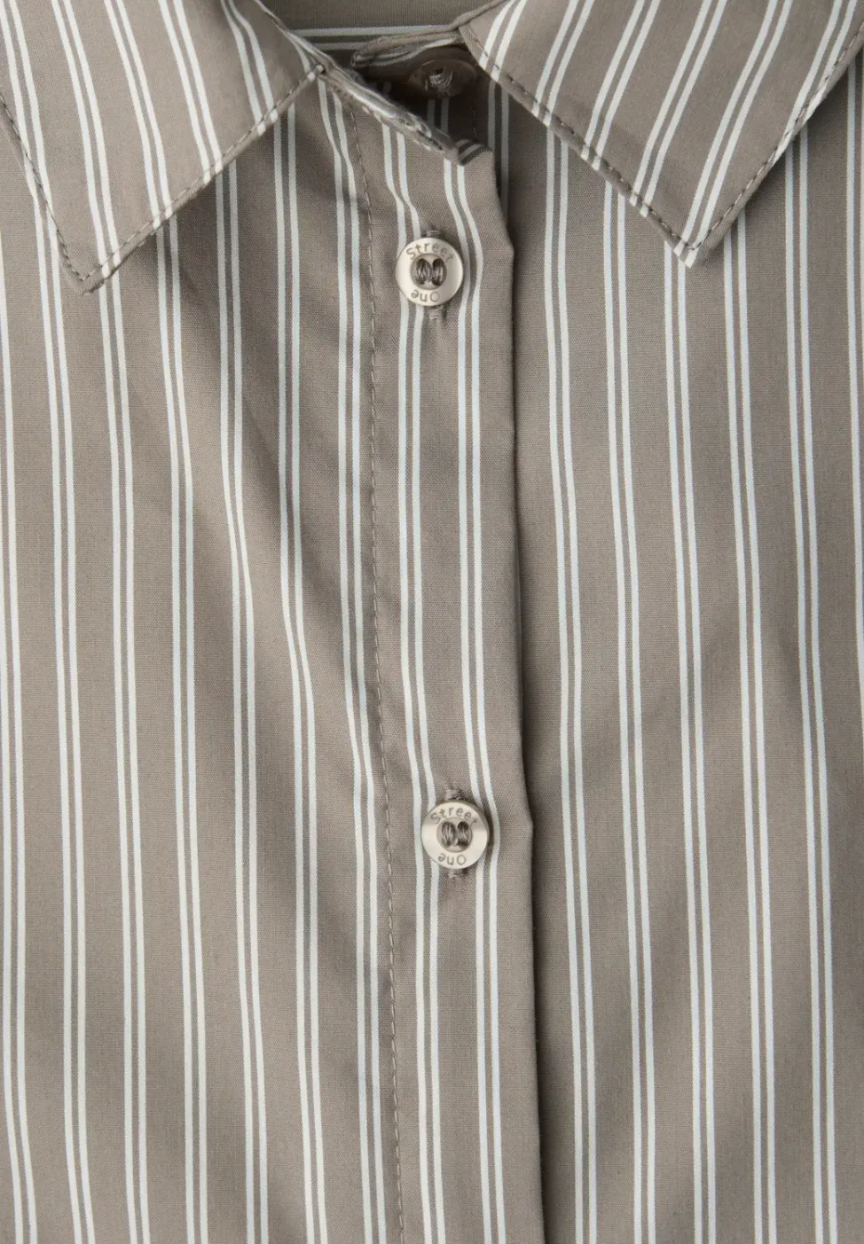 Gestreepte zakelijke blouse