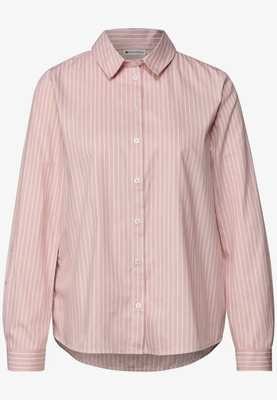 Gestreepte zakelijke blouse