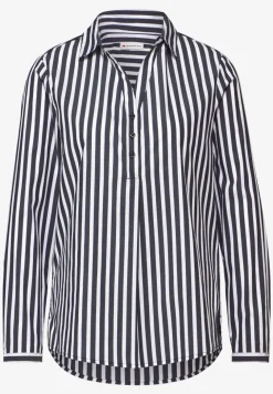 Gestreepte zakelijke blouse