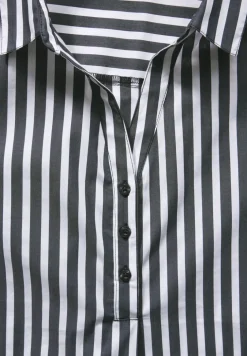 Gestreepte zakelijke blouse