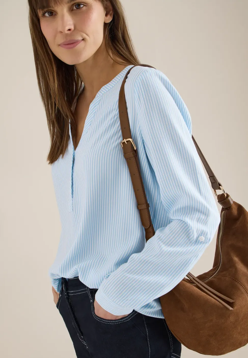 Gestreepte blouse