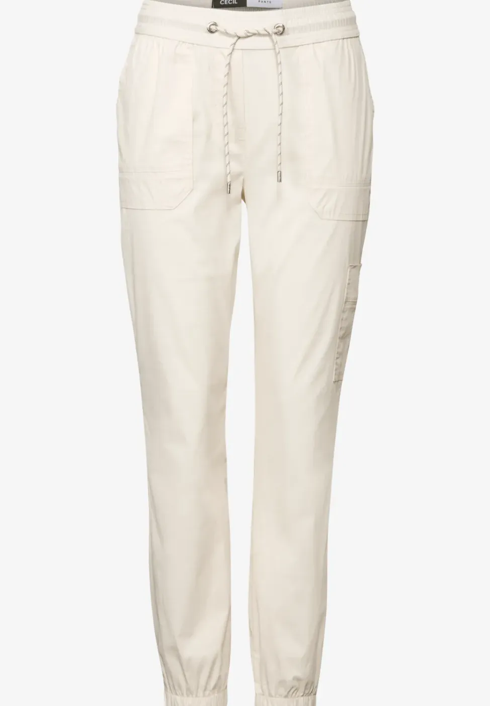 Gestreepte cargo broek
