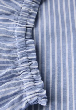 Gestreepte katoenen blouse