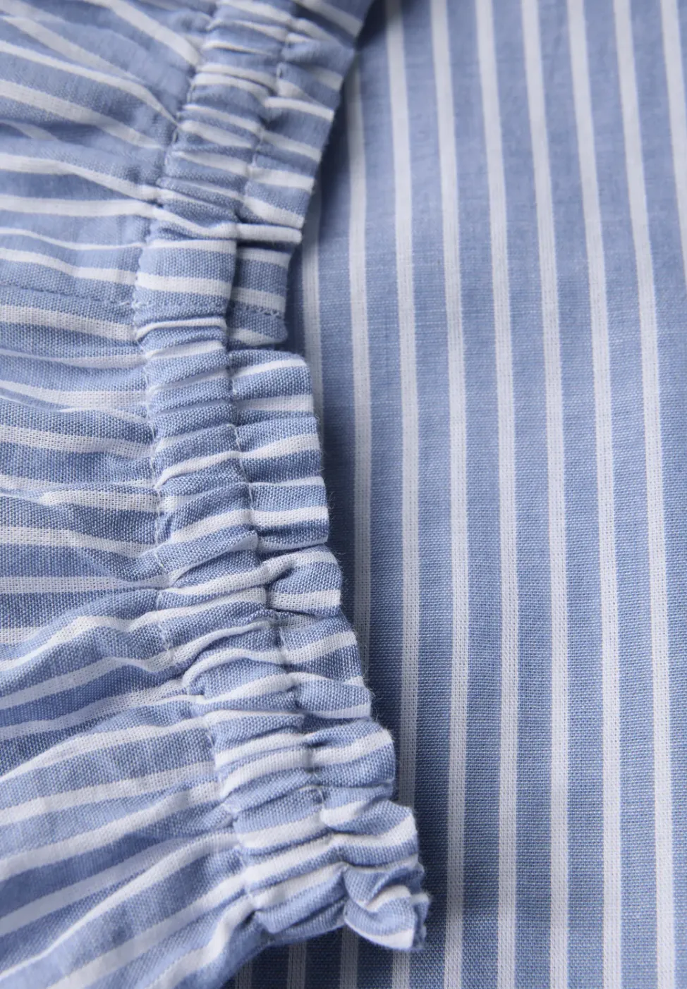 Gestreepte katoenen blouse