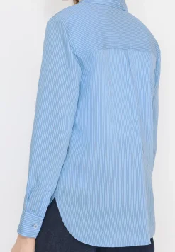 Gestreept overhemd blouse