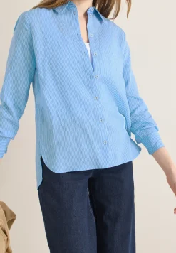 Gestreept overhemd blouse