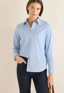 Gestreept overhemd blouse