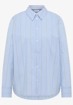 Gestreept overhemd blouse