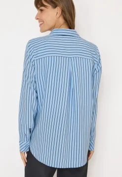 Gestreept overhemd blouse