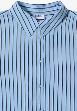 Gestreept overhemd blouse