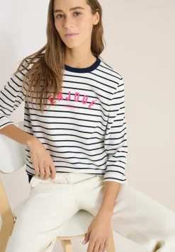 Gestreept sweatshirt