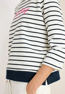 Gestreept sweatshirt