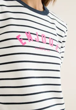Gestreept sweatshirt