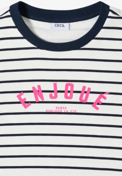 Gestreept sweatshirt