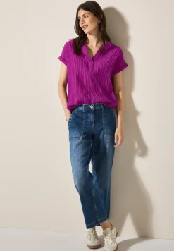 Gestructureerde blouse