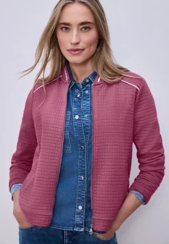 Gestructureerde blouson