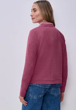 Gestructureerde blouson