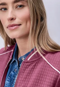 Gestructureerde blouson